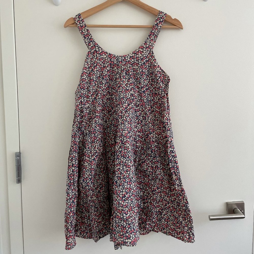Springfield Floral Pattern Summer Mini Dress